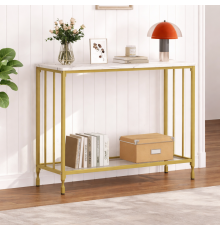 Узкий стол в прихожей