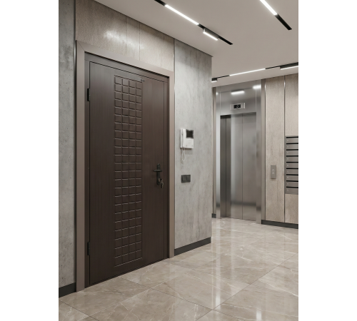 Вхідні двері Вулкан Новус із МДФ — надійність, стиль