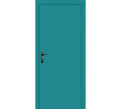 Входная дверь Вулкан Teal Frame Металл/МДФ