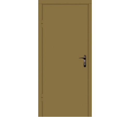 Вхідні двері Вулкан Tech Gold метал/МДФ – бюджетні та надійні