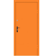 Вхідні двері Вулкан Terra Safety Orange Метал/МДФ 2050х960 мм праві