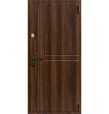 Вхідні двері Вулкан Артлайн Горіх