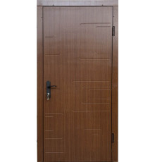 Вхідні двері Вулкан Новус із МДФ накладками