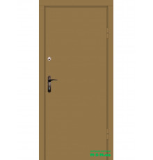 Двери уличные металл/МДФ с двумя замками