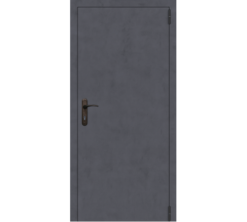 Вхідні двері Вулкан з обробкою МДФ графіт