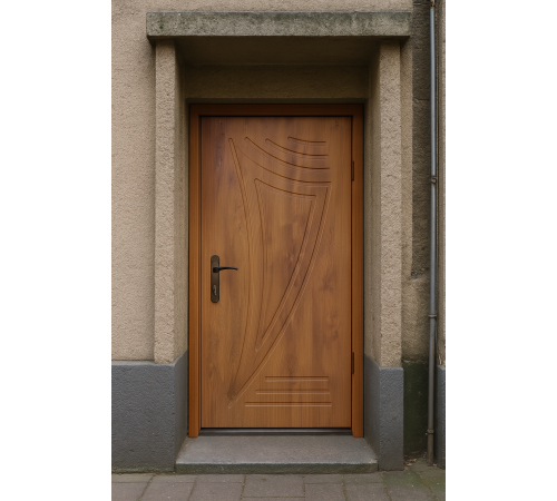 Вхідні двері Вулкан з обробкою МДФ