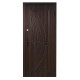 Входная дверь Вулкан орех — МДФ накладки, два замка, современный стиль