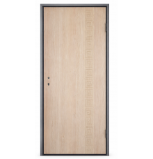 Вхідні двері MSM Вулкан з МДФ та металу 2050х860мм праві 