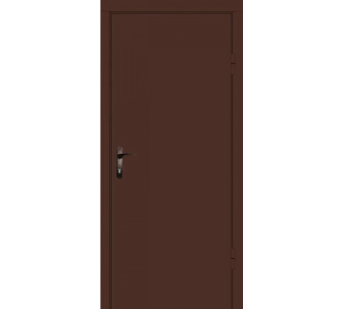 Вхідні двері Вулкан Dark Chocolate Метал/МДФ