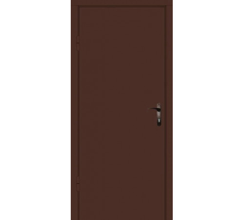 Вхідні двері Вулкан Dark Chocolate Метал/МДФ