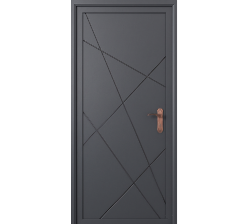 Входная дверь Вулкан Light Grey Металл/МДФ