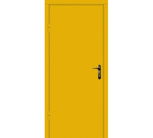 Вхідні двері Вулкан Energy Yellow метал/МДФ – яскраві та надійні