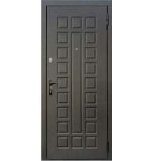 Входная дверь Вулкан Gray Grid Line