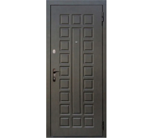 Входная дверь Вулкан Gray Grid Line