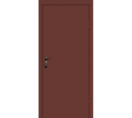 Вхідні двері Вулкан Mahogany Метал/МДФ