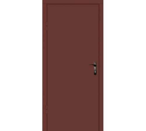 Вхідні двері Вулкан Mahogany Метал/МДФ