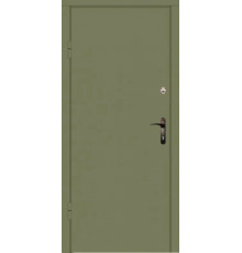 Вхідні двері Вулкан Terra Green Метал/МДФ 2050х860 мм ліві
