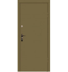 Вхідні двері Вулкан Terra Olive Brown Метал/МДФ 2050х960 мм праві