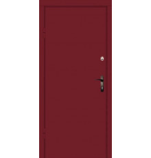Вхідні двері Вулкан Terra Red Метал/МДФ 2050х960 мм ліві