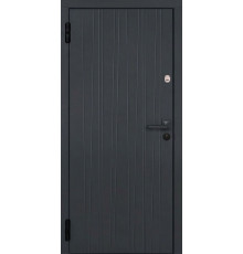 Входная дверь Вулкан «Вертикаль Графит»