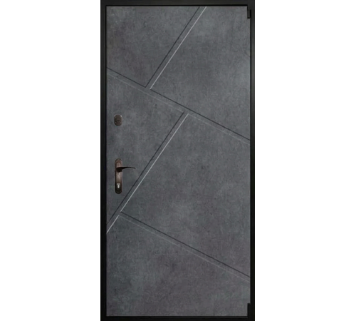 Входная дверь Вулкан Бетон Стиль Диагональ