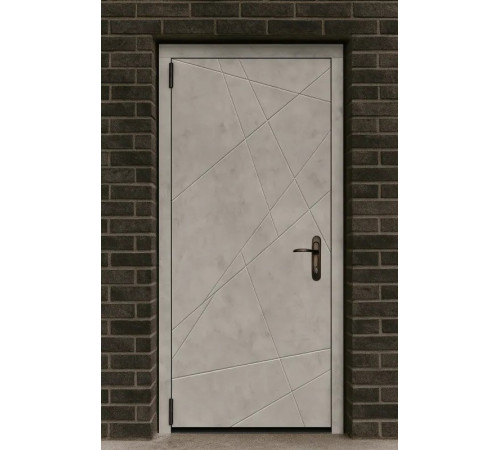 Входная дверь Вулкан Геометрия — современный стиль и надежность от ТМ «МСМ»