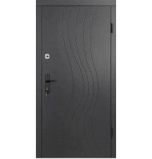 Входная дверь Вулкан Графит Вейв