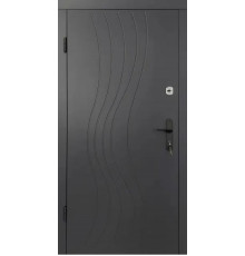 Входная дверь Вулкан Графит Вейв