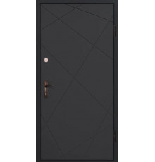 Вхідні двері Вулкан Графіт Діагональ