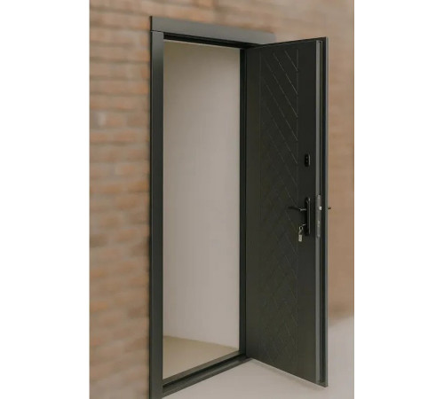 Вхідні двері Вулкан Графіт Ромб