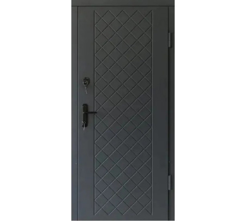 Вхідні двері Вулкан Графіт Ромб