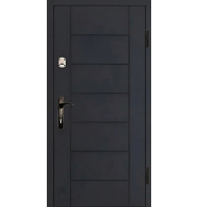Входная дверь Вулкан Графит Сегмент
