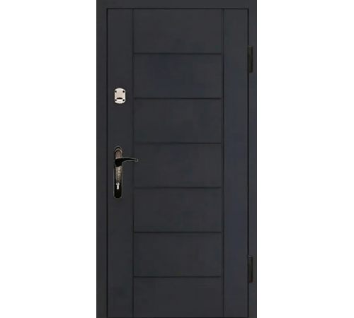 Входная дверь Вулкан Графит Сегмент