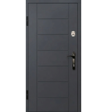 Входная дверь Вулкан Графит Сегмент