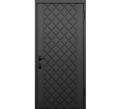 Входная дверь Вулкан Ромб Графит