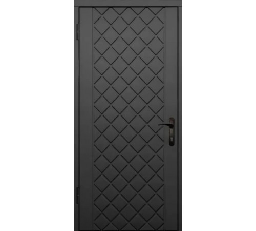 Входная дверь Вулкан Ромб Графит