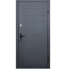 Вхідні двері Вулкан Стріп Графіт