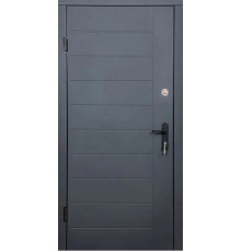 Входная дверь Вулкан Стрип Графит