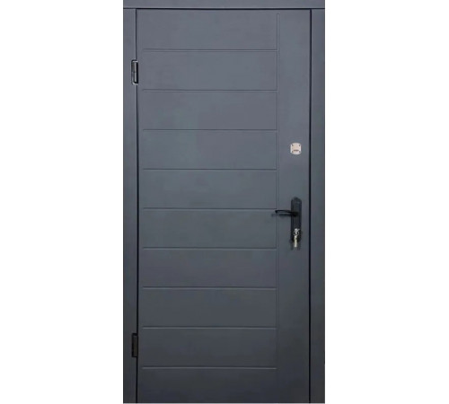 Входная дверь Вулкан Стрип Графит