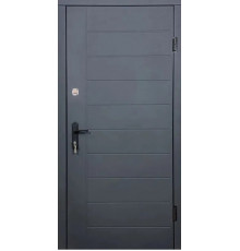 Входная дверь Вулкан Стрип Графит