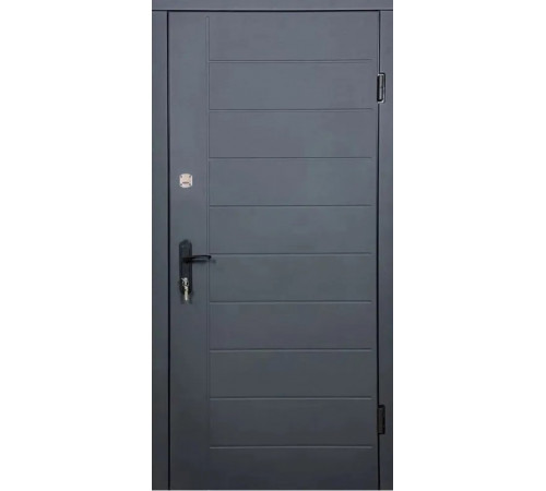 Входная дверь Вулкан Стрип Графит