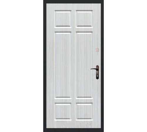 Входная дверь Вулкан Сити Уайт