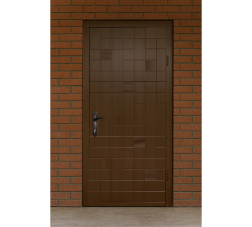 Вхідні двері Вулкан 860×2050 мм з МДФ з обох боків, ліва, два замки