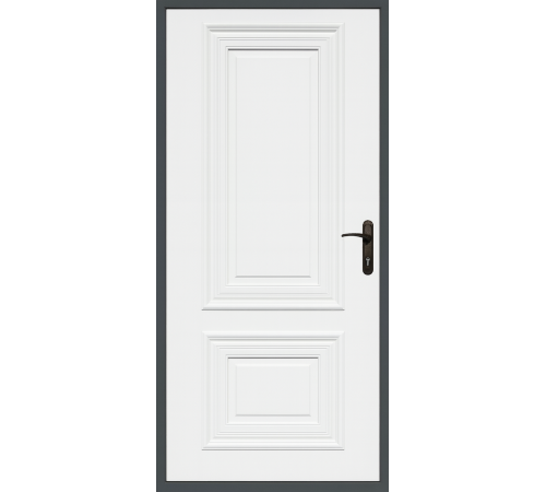 Минималистичная входная дверь - максимум функциональности