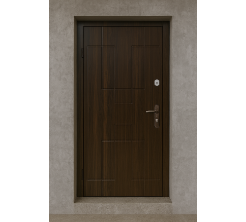 Входная дверь Вулкан МДФ накладками