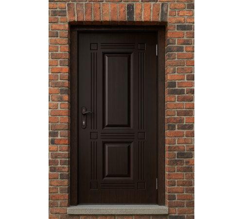 Вхідні двері Вулкан 860×2050 мм з МДФ оздобленням та замками