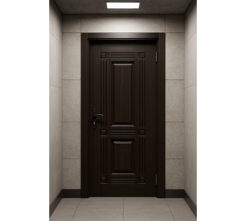 Вхідні двері Вулкан 860×2050 мм з МДФ оздобленням та замками