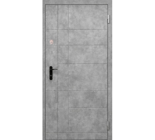 Входная дверь Вулкан "Concrete Grid"