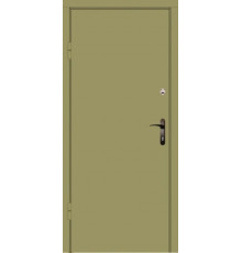 Входная дверь Вулкан "Khaki Steel" Металл/МДФ 2050х860 мм левие