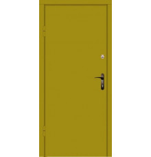 Входная дверь Вулкан "Mustard Steel" Металл/МДФ 2050х860 мм левые